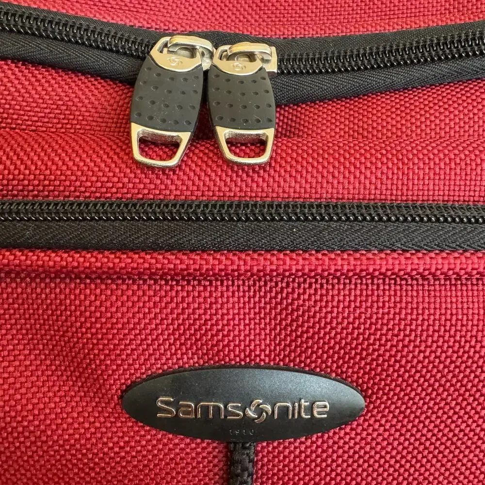 Samsonite red black